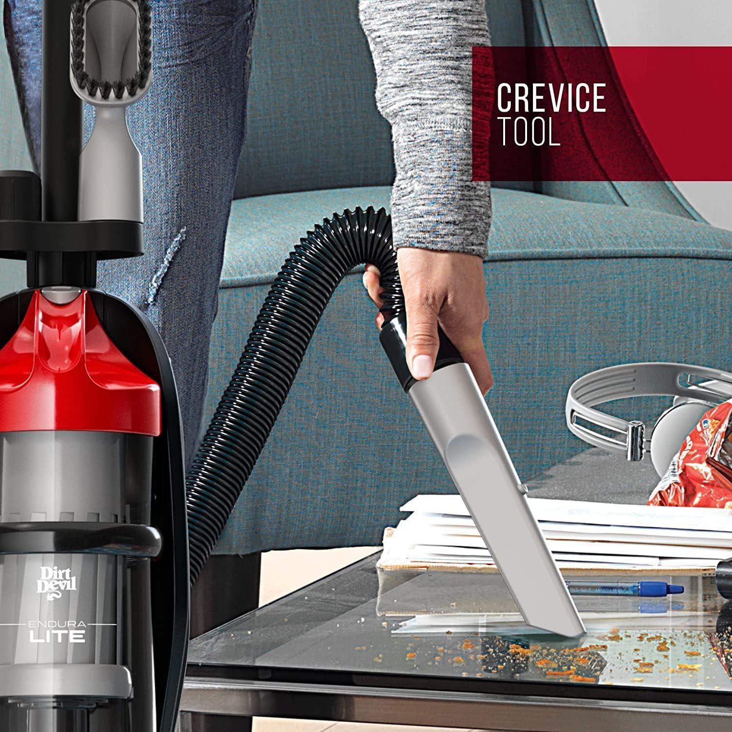 image:imageDirt Devil Endura Lite Upright Bagless Vacuum Cleaner for Carpet and Hard Floor Powerful Lightweight Corded Vacuum Cleaners for Home UseEndura Lite