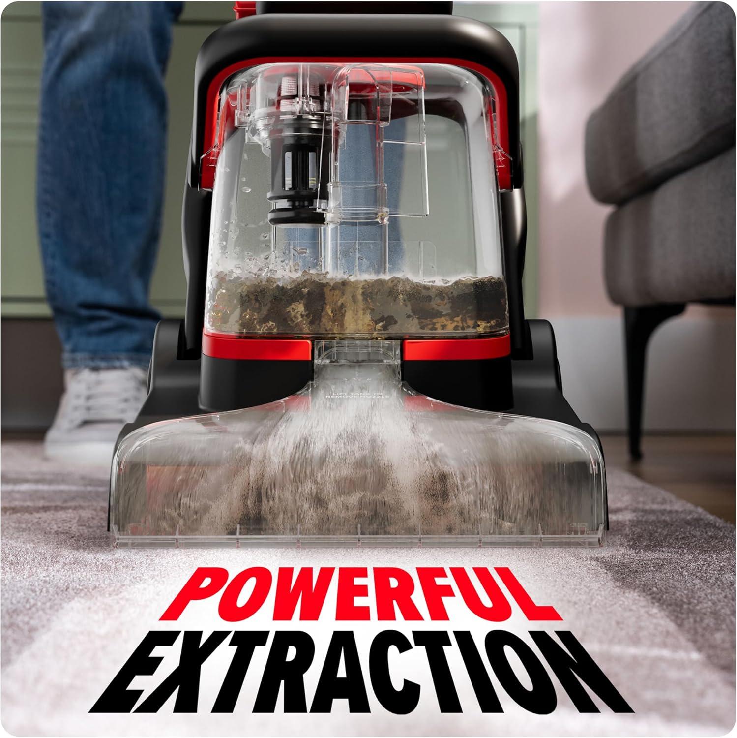 image:imageDirt Devil Full Size Carpet Cleaner Machine for Carpet and Upholstery Deep Cleaning Carpet Shampooer Machine with Two Cleaning Modes Pair with Dirt Devil Carpet Cleaner SolutionCarpet Washer