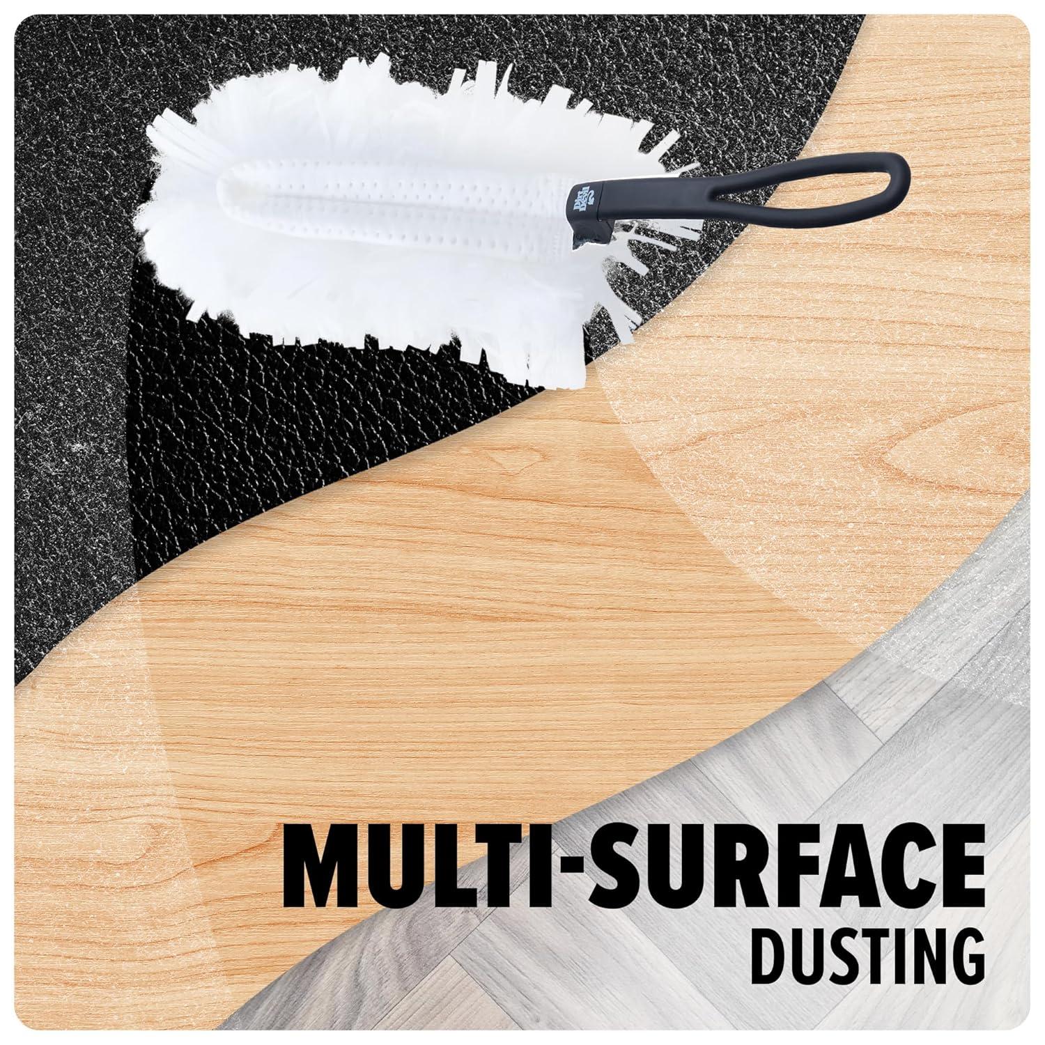 image:imageDirt Devil Handheld Duster Hand Duster for MultiSurface Cleaning Includes Replacement Disposable Heads Dusters for Home Use