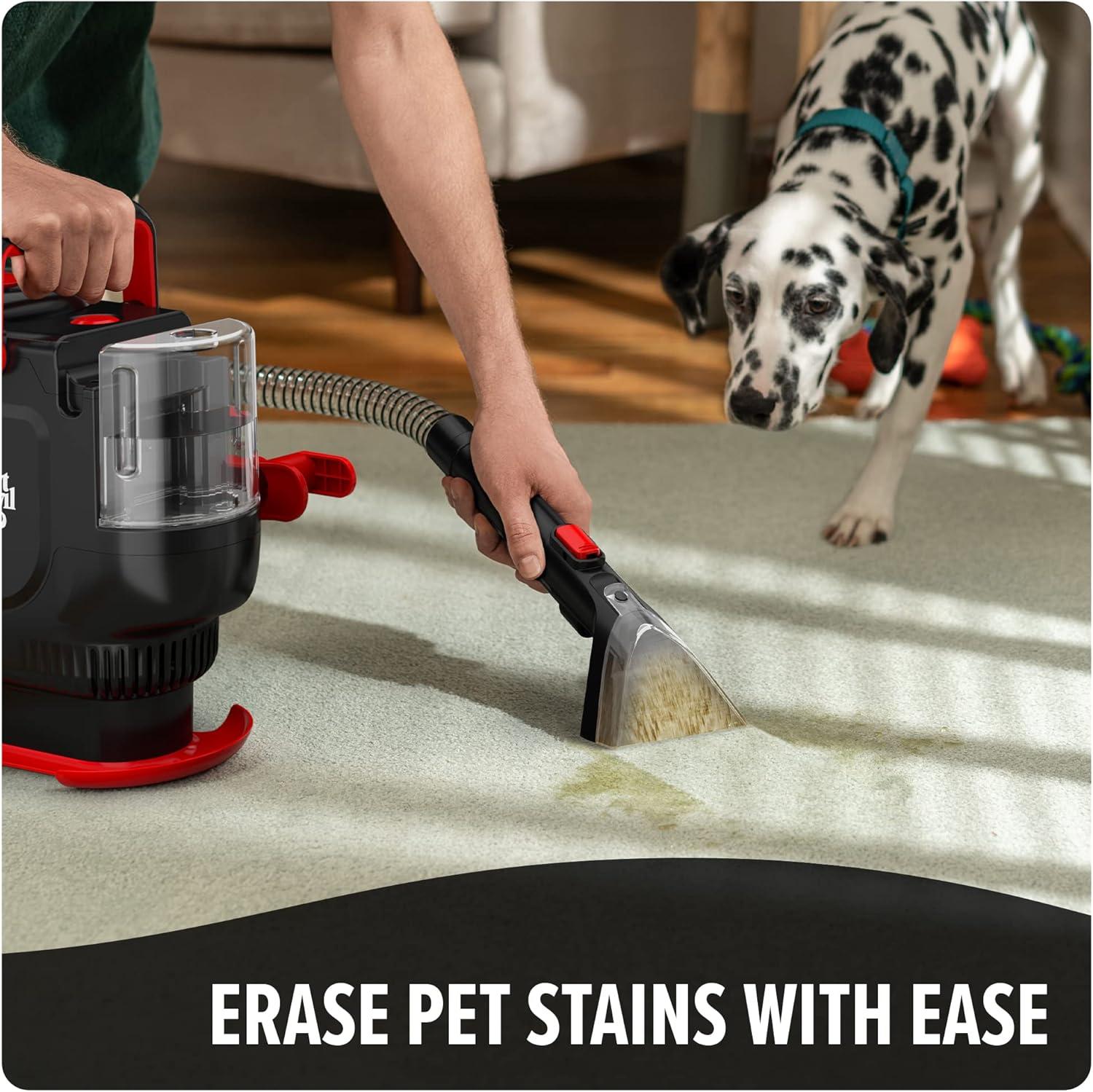 image:imageDirt Devil Portable Spot Cleaner Machine for Carpet and Upholstery Powerful Suction Spot Cleaning Machine with Versatile Tools Pair with Dirt Devil Portable Cleaner SolutionPortable Spot