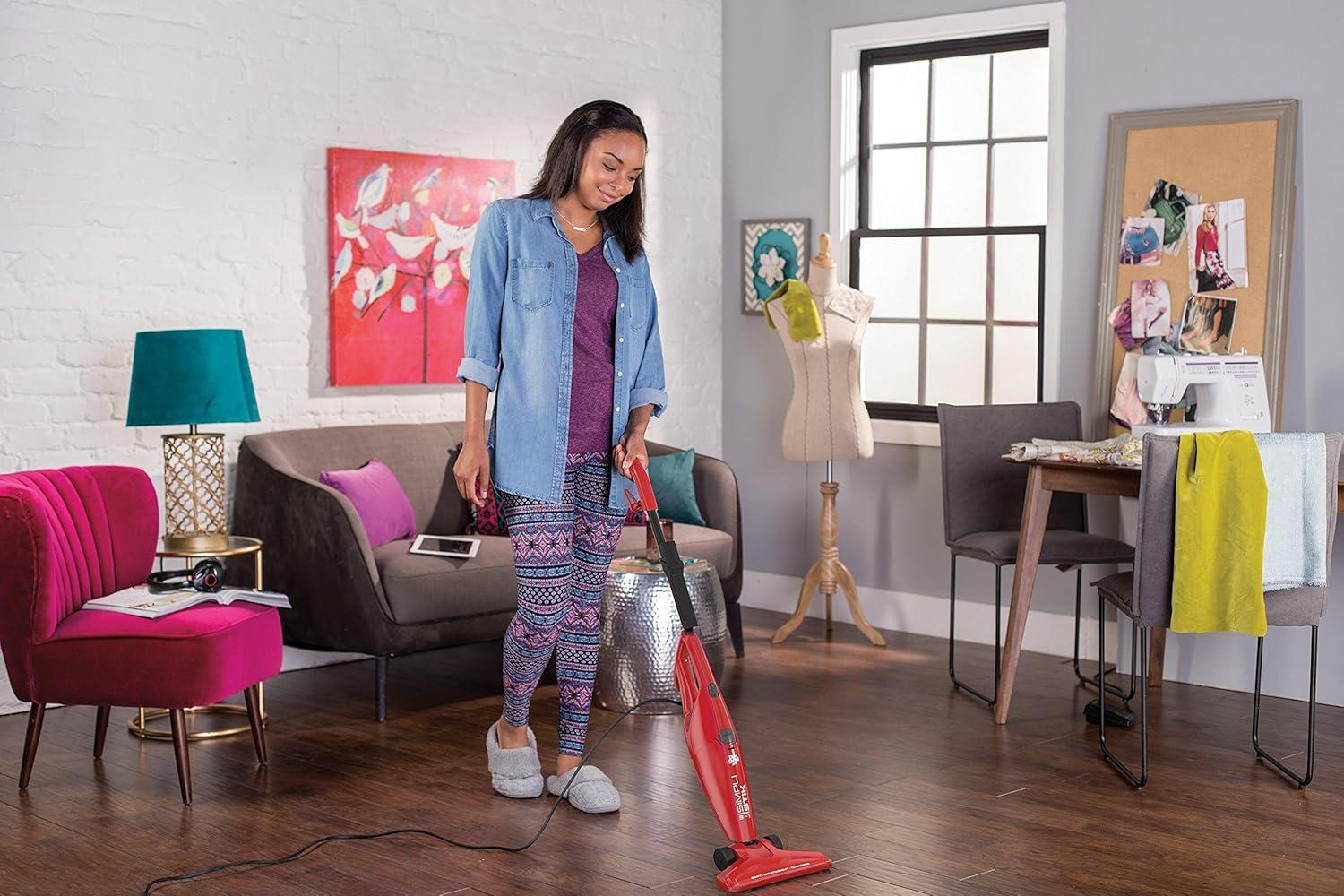image:imageDirt Devil SD20000RED SimpliStik Lightweight Corded Bagless Stick Vacuum Red