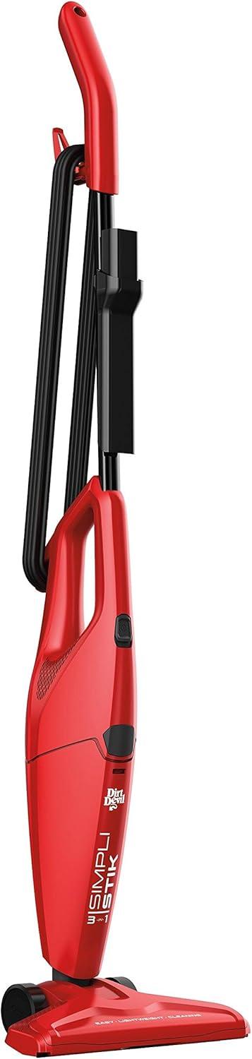 image:imageDirt Devil SD20000RED SimpliStik Lightweight Corded Bagless Stick Vacuum Red