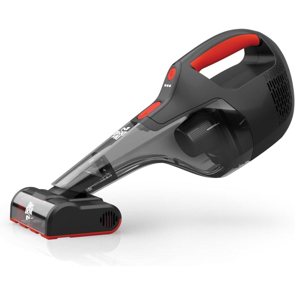 image:imageDirt Devil 16V Deep Clean Cordless Handheld Vacuum Cleaner Powerful Suction Lightweight Includes Motorized Pet Brush Roll Tool and Rechargeable Battery Extended Run Time Portable Vacuum Cleaner
