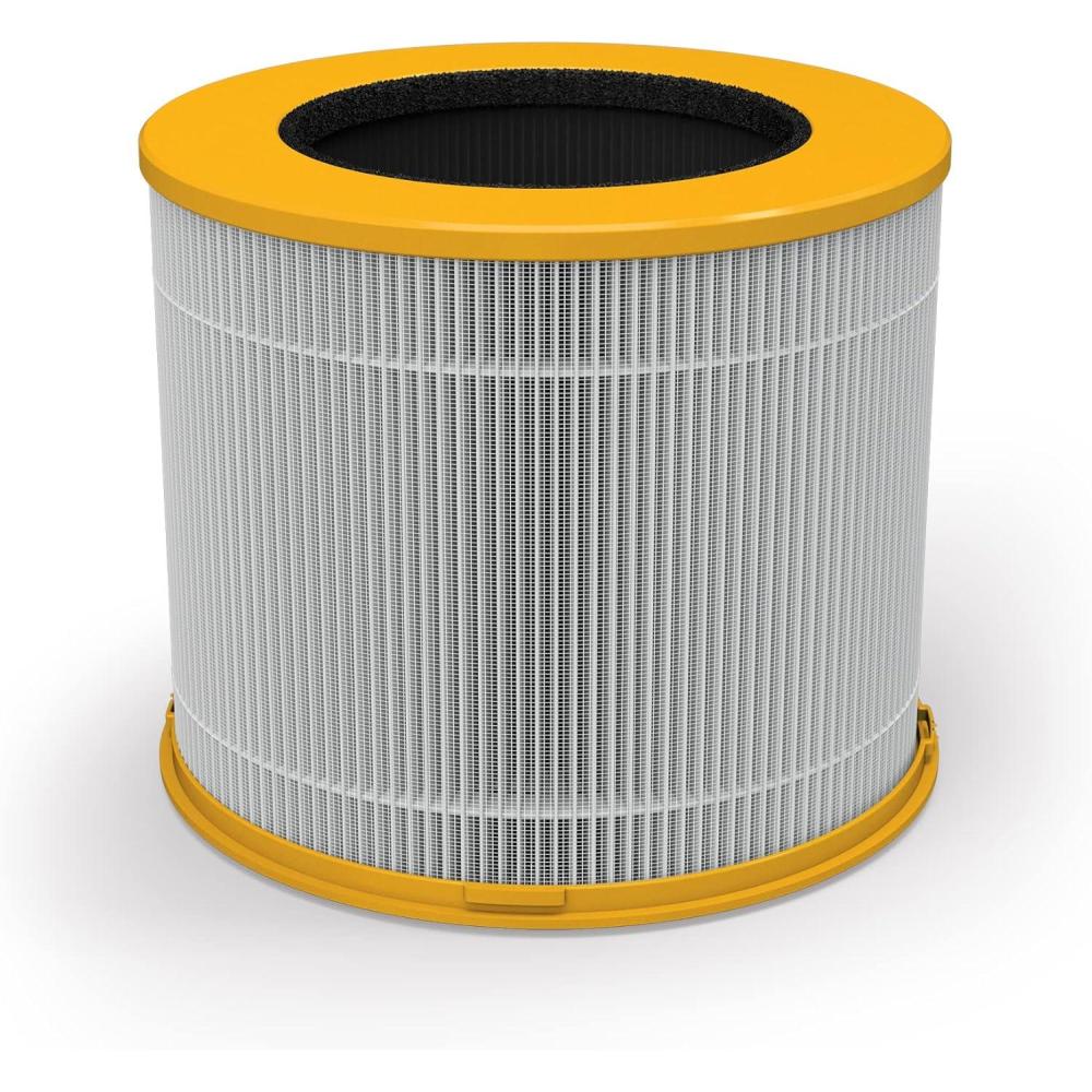 image:imageDirt Devil Air Purifier Filter Replacement 3in1 H13 HEPA Filtration HighEfficiency Activated Carbon White Part AD46000V Dirt Devil Air Purifiers Filter ReplacementHEPA Filter