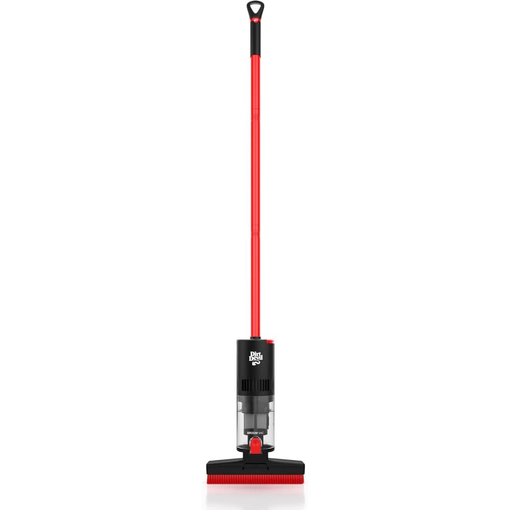 image:imageDirt Devil Broom Vac Cordless Hard Floor Cleaner Lightweight Bagless Rechargeable Clean Every Corner Nook Cranny and Edge Cordless Vacuum Cleaners for Home Use