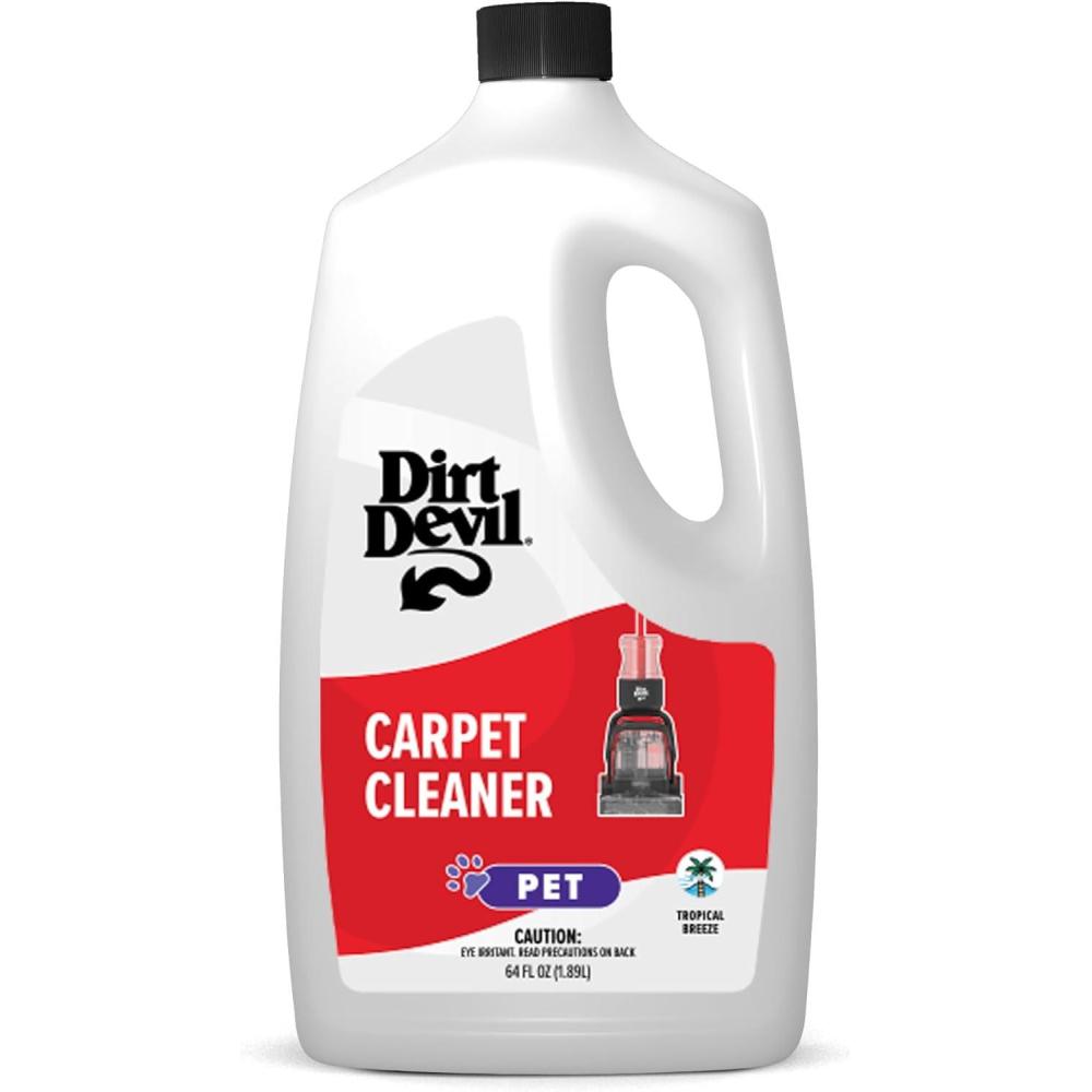 image:imageDirt Devil Full Size Carpet Cleaner Machine for Carpet and Upholstery Deep Cleaning Carpet Shampooer Machine with Two Cleaning Modes Pair with Dirt Devil Carpet Cleaner Solution64 fl oz Pack of 1