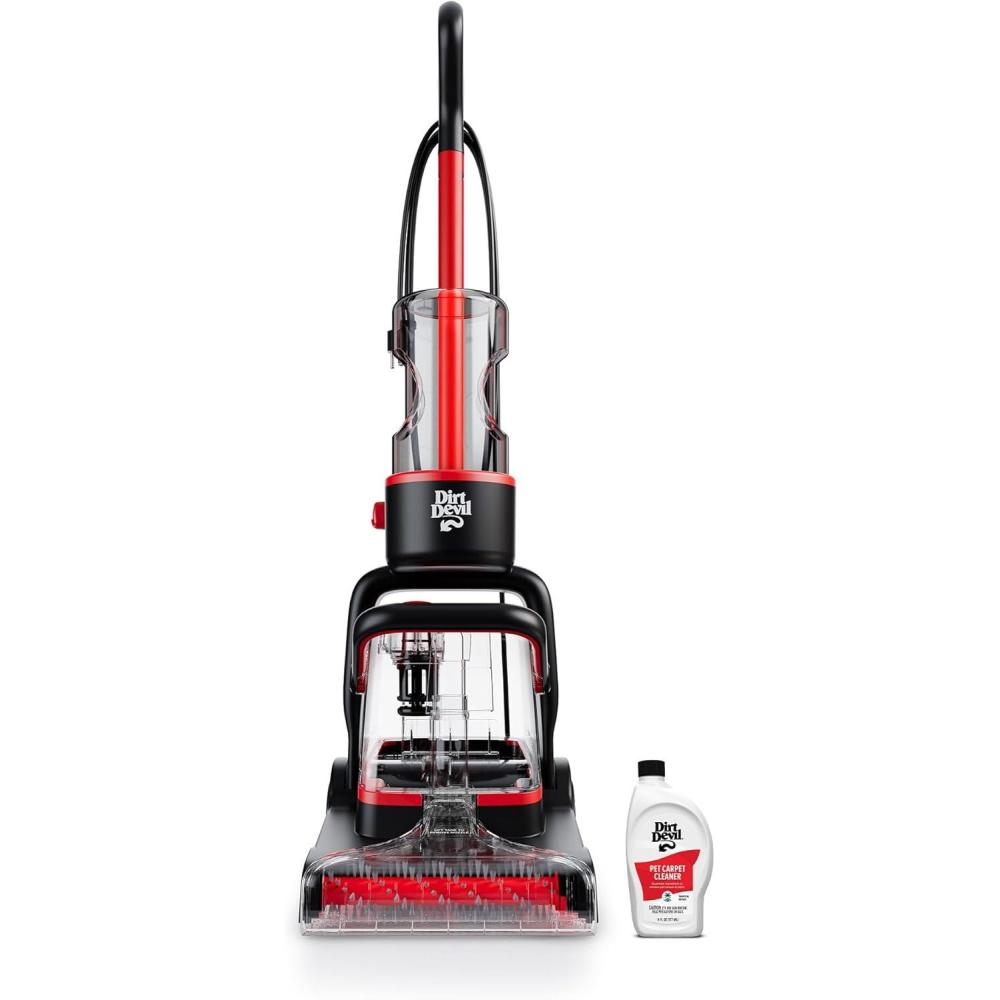 image:imageDirt Devil Full Size Carpet Cleaner Machine for Carpet and Upholstery Deep Cleaning Carpet Shampooer Machine with Two Cleaning Modes Pair with Dirt Devil Carpet Cleaner SolutionCarpet Washer