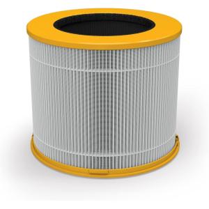 image:imageDirt Devil Air Purifier Filter Replacement 3in1 H13 HEPA Filtration HighEfficiency Activated Carbon White Part  AD46000V Dirt Devil Air Purifiers Filter ReplacementHEPA Filter