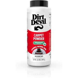 image:imageDirt Devil Pet Carpet Powder 32 oz Room Refresher and Pet Odor Eliminator Tropical Wind Scent Vacuum Cleaner Safe For Use on Carpets Rugs Upholstery and More Carpet Freshener Powder for HomeEucalyptus