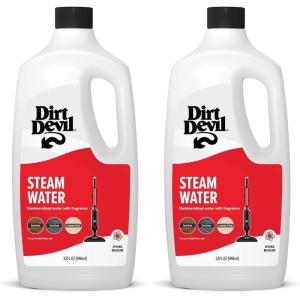 image:imageDirt Devil Steam Water Hard Floor Cleaner 32 oz Spring Meadow Scent Natural Hard Floor Demineralized Water Cleaner For Use on Sealed Hard Floors Pair with Dirt Devil Steam Mop32 Fl Oz Pack of 2