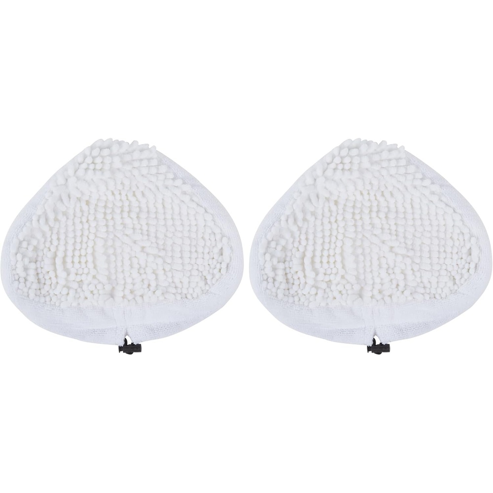 image:imageDirt Devil Shaggy Steam Mop Replacement Pads Pack of 2 White For Sealed Hard Floors like Laminate Tile Hardwoods and More Mopping Pad Replacement for Use with Dirt Devil Steam Mop