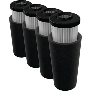 image:imageDirt Devil Vacuum Filter for Endura Upright Vacs Reusable Style F112 Black HighPerformance Filtration Part  AD47936 Dirt Devil Vacuum Filters ReplacementFilter Only Pack of 4